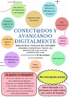 Conect@dos y avanzando digitalmente