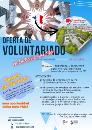 Voluntariado en LRSY 2026-2027 Voluntariado en LRSY 2026-2027